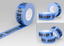 Free Adhesive Duct Tape Mockup Psd Set Good Mockups