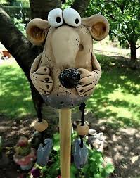 Keramik Maus Pauli Gartenstecker Kantensitzer Bammelbeinen Garten Beet Deko Ebay In 2020 Gartenstecker Keramik Deko
