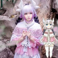 Miss kobayashi's dragon maid (japanese: Miss Kobayashi S Dragon Maid Cosplay Kanna Kamui Costume Kobayashi San Chi No Maid Dragon Dress Uniforms Halloween Party Dresses Aliexpress
