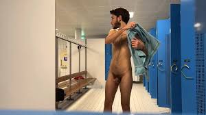 Caught Jerking Off And Cumming In The Public Locker Room (Gay) - Porno Gay