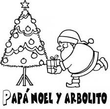Arbol De Navidad Para Colorear Con Regalos