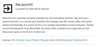 Relaunchx Is A Handy Tool For Android E Ink Ereaders The Ebook Reader Blog