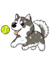 Joyful Husky Cartoon Vector Clipart Friendlystock Cute Husky Puppies Husky Drawing Dog Drawing How to draw a french bulldog easy cartoon puppy youtube. joyful husky cartoon vector clipart