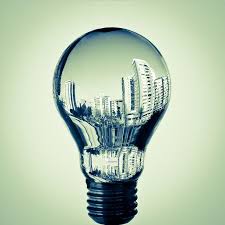 The World Shot Through A Light Bulb Bulb Photography Light Bulb Art Light Bulb