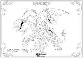 Efteling Kleurplaat Draconicon Raveleijn Kleurplaten Kleuren Sprookjes