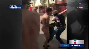 Justicieros desnudan y golpean a presuntos ladrones en Culiacán