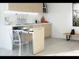 Atim Evolution Pull Out Table From Cabinet Tavolo Estraibile Da Cabinet Youtube In 2020 Small Apartment Kitchen Apartment Kitchen Diy Home Crafts