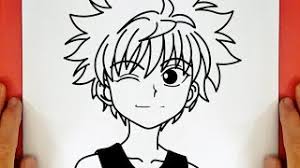 Let s draw killua zoldyck anime amino. How To Draw Killua Zoldyck Easy Hunter X Hunter Youtube
