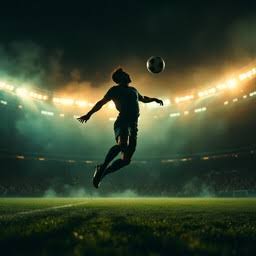 Download Leap For Glory Image - Soccer, Football, Athlete | StockCake