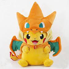 Pokemon Pikachu With Charizard Hat Plush Soft Toy Stuffed Animal Doll 9 Pokemon Toys Soft Toys Http W Pokemon Stuffed Animals Pikachu Plush Cute Pokemon