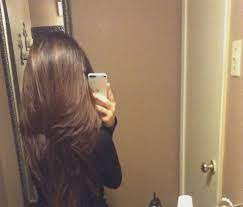 Strawberry pink hairstyle for long hair /pinterest. Beautiful Brown Hair And Brunette Image 2803378 On Favim Com
