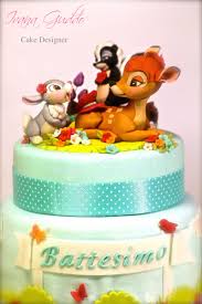 Bambi And Friends Cake Topper Https Www Facebook Com Torte Di Ivana Guddo 317176505051760 Ref Hl Tarta