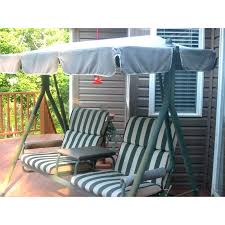 Diy canopy for an old outdoor swing : Garden Winds Replacement Canopy Top For Walmart 2 Seater Swing Walmart Com Walmart Com