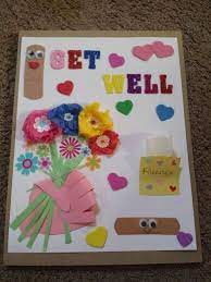 What to write in a get well card. Diy Get Well Card Hand Crafts For Kids Get Well Cards Arts And Crafts For Kids