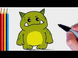 How To Draw Ogre | Step By Step Tutorial For Kids - Youtube