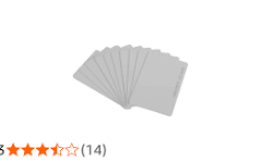RFID Card, Readable Writable Rewrite Blank White Key Cards ...