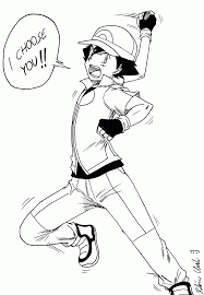 Here are the pokémon ash caught in the region. Ash Pokemon Xy Coloring Pages Coloring Pages For All Ages Coloring Home