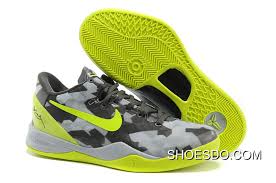 Nike Kobe 8 Original Playoff Grey Green New Style Price
