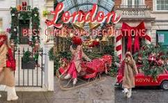 Christmas in London; The Best Christmas Decorations & Lights