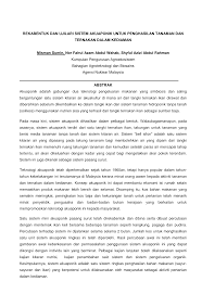Borang analisis elemen reka bentuk sistem akuaponik. Https Inis Iaea Org Collection Nclcollectionstore Public 47 111 47111869 Pdf