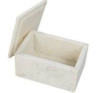 Amazon.com - Bloomingville Marble Box Storage Container with ...