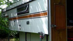 Roof air, hand crank jacks. Repairing Palomino Pop Up Truck Camper Youtube