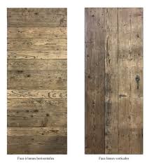 Fabrication Portes En Vieux Bois Vieux Bois Bois Porte Coulissante