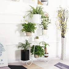 62 22 84cm Herb Plant Stand Flower Display Pot Shelf Home Garden Patio 7 Holder Walmart Canada Flower Display Plant Stand Patio Garden