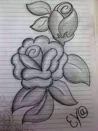 Sometimes, i forget how much i love drawing and i've started looking for new ideas to try out during those breaks in class when i don't have or even want my phone. 10 Easy Flower Drawing In Pencil Flower Drawing Design Flower Art Drawing Easy Flower Drawings