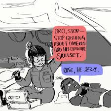 After Reading The Novelization I M Guessing Rose Is Thinking Something Along The Lines Of Sews Finn He Staples At B Star Wars Humor Star Wars Finn Star Wars