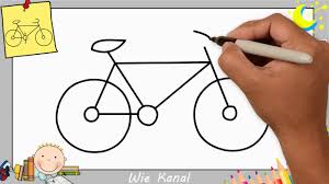 Fahrrad Zeichnen Lernen Einfach Aktualisieren Fur Anfanger Kinder 3 Youtube