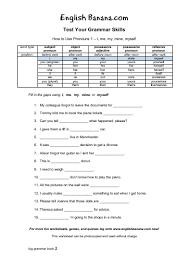 We also introduce the distinction between subject and object pronouns. How To Use Pronouns 1 I Me My Mine Myself English Banana