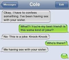 Just before the actor speaks the first line of the play, turn to your friend and say knock knock.13 x research source. Text Knock Knock Jokes