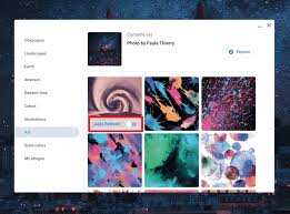 The wallpapers stored on their server aren't ultra high resolution, unfortunately. How To Change Chromebook Wallpaper Multiple Options Chrome Story
