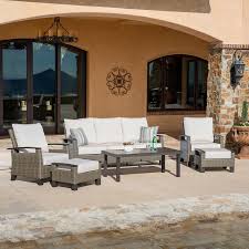 Some of the most reviewed products in polywood patio furniture are the polywood grant park traditional curveback slate grey plastic patio adirondack chair outdoor with 1,711 reviews and the polywood long island 18 in. Las Palmas 6 Piece Seating Set Costco
