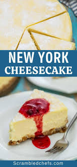 The Perfect New York Style Cheesecake Recipe Recipe Cheesecake Recipes New York Style Cheesecake Cheesecake