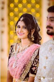 Wedding hairstyles half up half down. Shopzters Indian Bride Hairstyle South Indian Bride Hairstyle Indian Bridal
