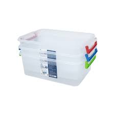 Plastic storage boxes 14L