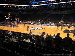 barclays center section 23 brooklyn nets rateyourseats com