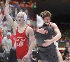 Match made in wrestling: Tonganoxie mat partners win 1st, 2nd in respective  weight classes