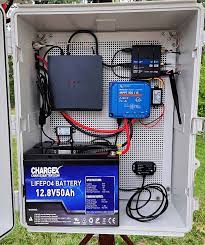 Diy Solar Off Grid Helium Miner Wiring Diagram Plans Parts List Not Sealed