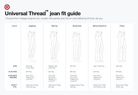 74 Uncommon Thigh Size Chart For Jeans