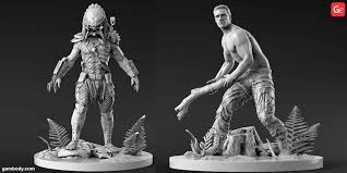 Best Predator Bust 3d Print Painting Tutorial For Beginners And Pros Painting Tutorial Painting Learn To Paint