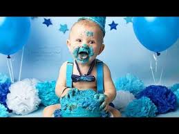 Cake Smash 1st Birthday Decoration Ideas For Boy At Home First 1st Birthday Photoshoot Ideas For Baby Boy Photosession Ideas At Home Partydec In 2020 1st Birthday Photoshoot Birthday Photoshoot 1st Birthday Decorations Boy