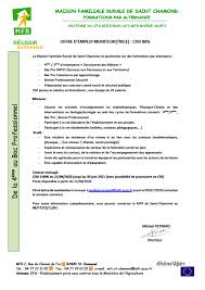 Stage, vendeur, débutant, confirmé, job inspirez vous de ces exemples de lettre de motivation pour stage, alternance pour réaliser la votre, retenez des tournures de phrase, notez les. Mfr St Chamond ç…§ç‰‡ Facebook