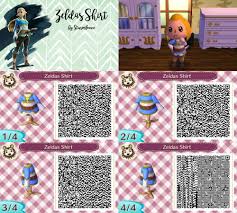 Animal Crossing New Leaf Qr Code The Legend Of Zelda Breath Of The Wild Princess Zeldas Shirt Cross Animal Crossing Animal Crossing Qr Qr Codes Animal Crossing