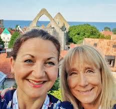 Med slitvargen Juno på