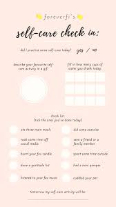 Self Care Check In Instagram Story Template Storytemp Foreverfi Self Care Activities Instagram Story Template Self Care