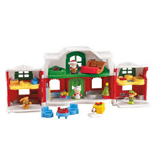 New Little People Christmas Santa S North Pole Cottage House Playset Gift Set Fisherprice Little People Fisher Price Toys Cottage Christmas