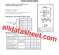 RN2204 Datasheet(PDF) - Toshiba Semiconductor
